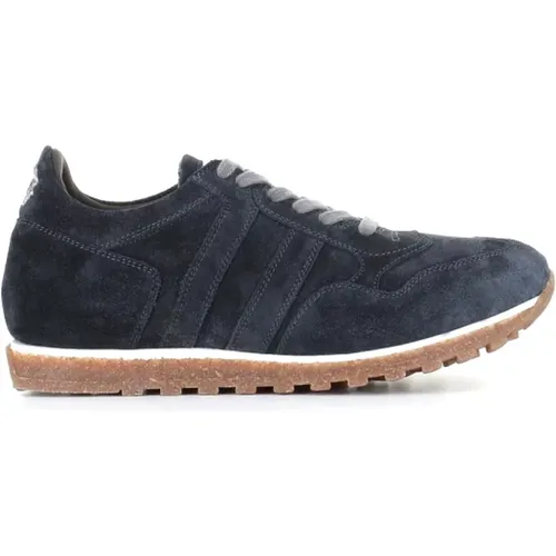 Suede Sneakers with Cork and Latex Sole , female, Sizes: 3 UK - Alberto Fasciani - Modalova