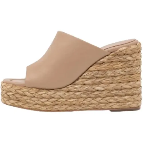 Jute Platform Wedge Sandals Tera , female, Sizes: 5 UK, 6 UK - Paloma Barceló - Modalova