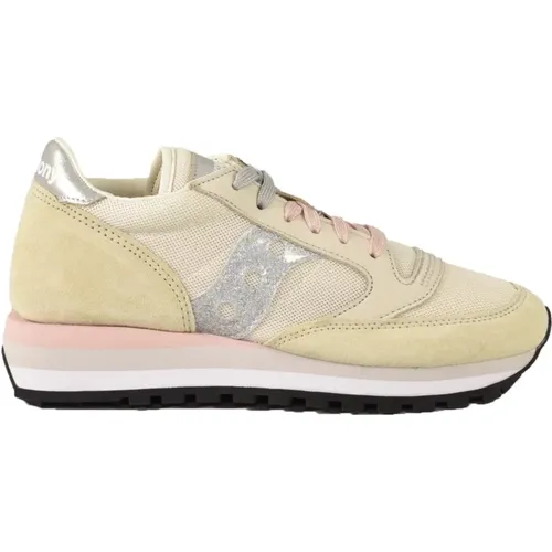 Stylische Sneakers mit Gummisohle , Damen, Größe: 37 1/2 EU - Saucony - Modalova