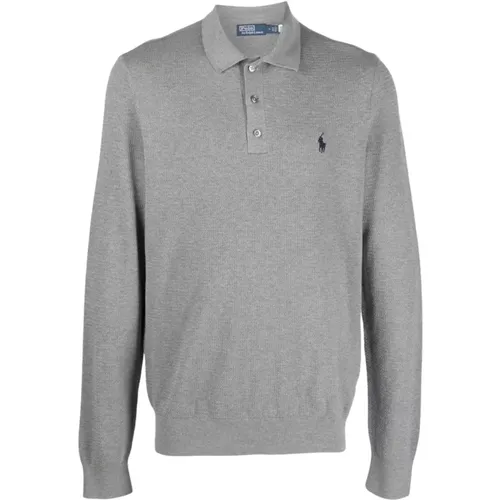 Long sleeve polo shirt , male, Sizes: M, S - Polo Ralph Lauren - Modalova