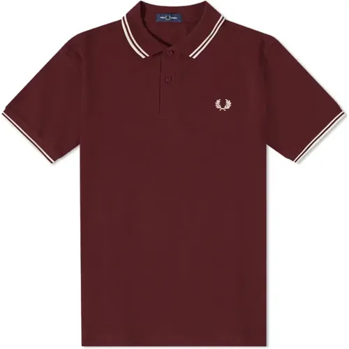 Slim Fit Twin Tipped Polo - Zeitgemäßes Modell , Herren, Größe: 3XL - Fred Perry - Modalova