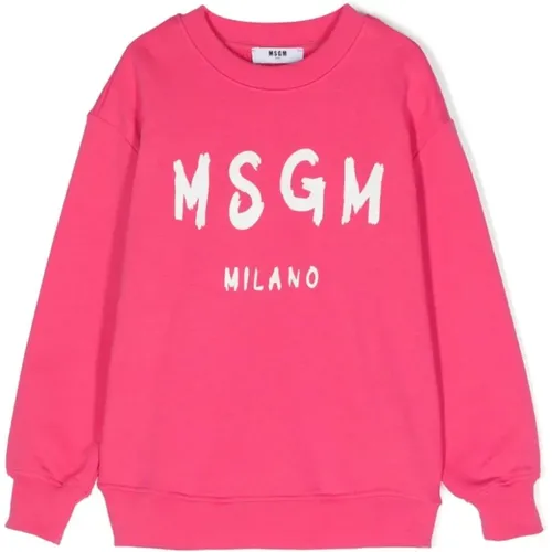 Sweatshirts,Stylischer Sweatshirt für Jungen - MSGM - Modalova