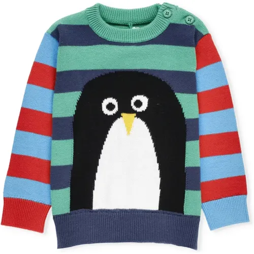 Bunter Pinguin bestickter Pullover - Stella Mccartney - Modalova