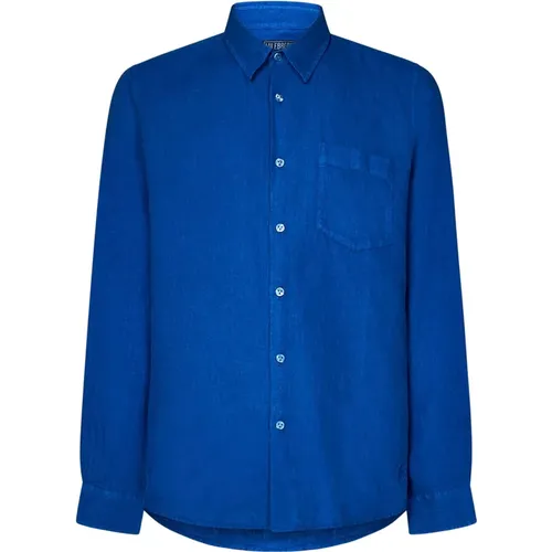 Men's Clothing Shirts Ss24 , male, Sizes: L, XL - Vilebrequin - Modalova