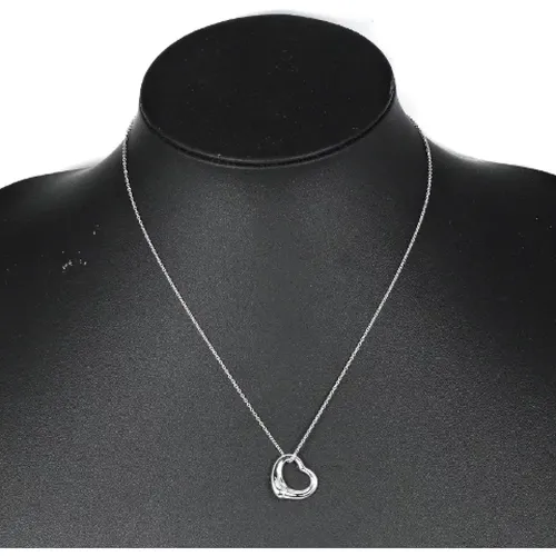 Pre-owned Metal necklaces , female, Sizes: ONE SIZE - Tiffany & Co. Pre-owned - Modalova