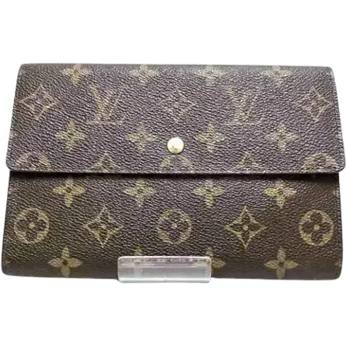 Pre-owned Canvas wallets , female, Sizes: ONE SIZE - Louis Vuitton Vintage - Modalova