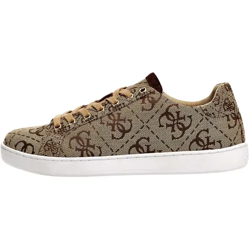 Sneakers mit Logo-Print im urbanen Stil , Damen, Größe: 36 EU - Guess - Modalova