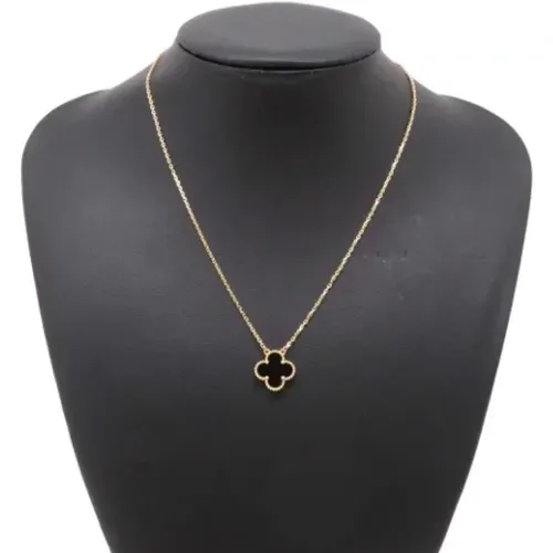 Pre-owned Gold necklaces , female, Sizes: ONE SIZE - Van Cleef & Arpels Pre-owned - Modalova