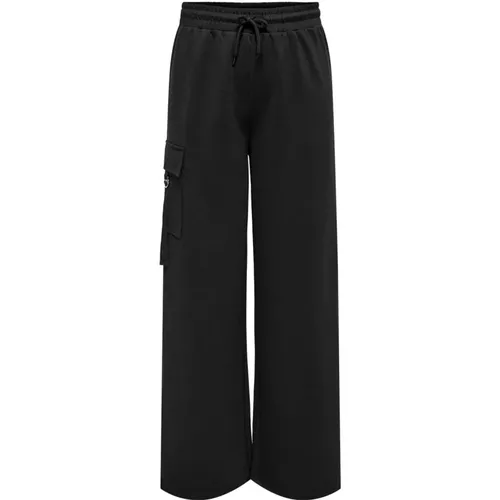 Jumpsuit mit hoher Taille und Taschen , Damen, Größe: M - Only - Modalova