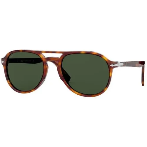 Sergio Po3235S Sunglasses Havana Frame , female, Sizes: 55 MM - Persol - Modalova