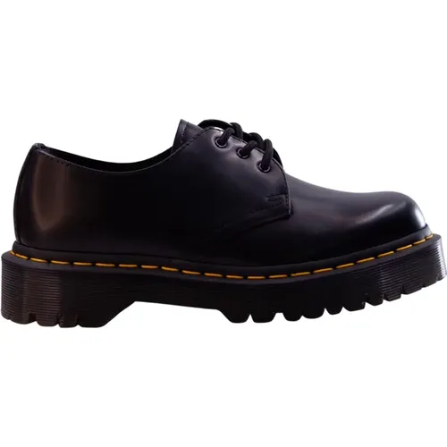 Schwarze flache Schuhe für Frauen , Damen, Größe: 37 EU - Dr. Martens - Modalova