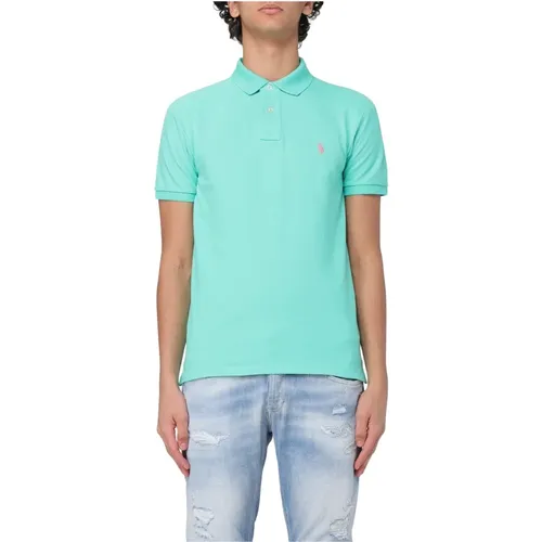 Classic Slim-Fit Piqué Polo Shirt , male, Sizes: L, XL - Polo Ralph Lauren - Modalova