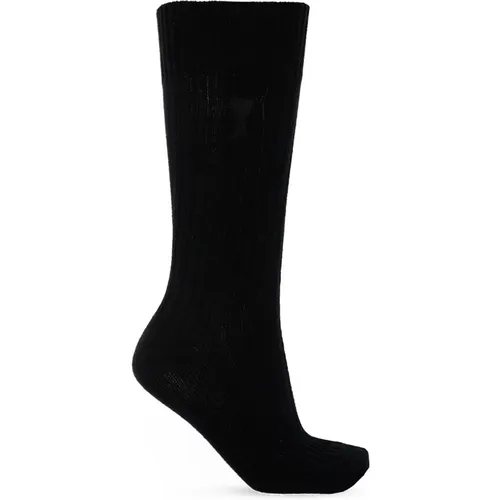 Socken mit Logo , Damen, Größe: XS - Ami Paris - Modalova