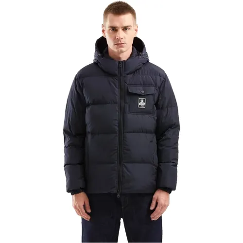 Hooded Puffer Jacket , male, Sizes: 2XL, XL - RefrigiWear - Modalova