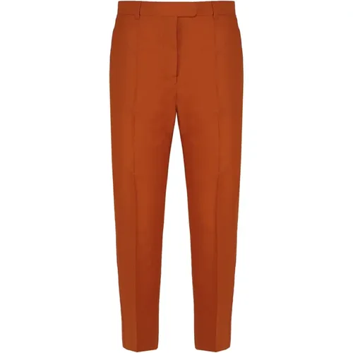 Silk Canvas Chinos , female, Sizes: M - Max Mara - Modalova