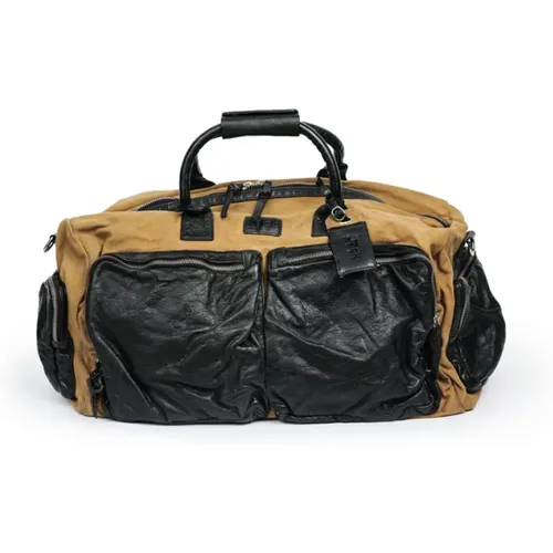 Travel Duffle Bag , male, Sizes: ONE SIZE - The Jack Leathers - Modalova