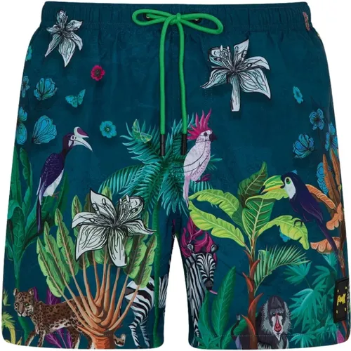 Short A Fantasia Mood Tropical , Herren, Größe: XL - F**k - Modalova