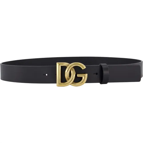 Belts , Herren, Größe: 100 CM - Dolce & Gabbana - Modalova