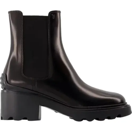 Leder boots Tod's - TOD'S - Modalova