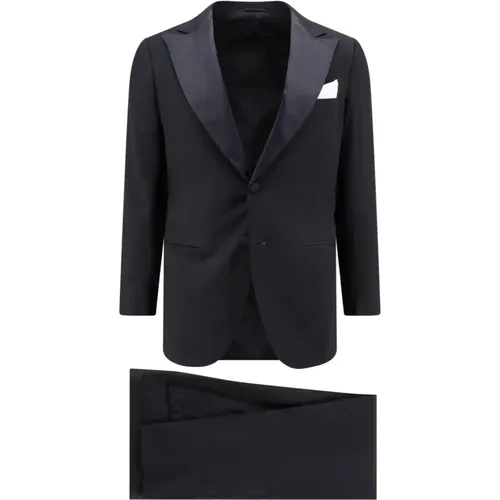 Blazer Suit with Peak Lapel , male, Sizes: M, 2XL, L, XL - Kiton - Modalova