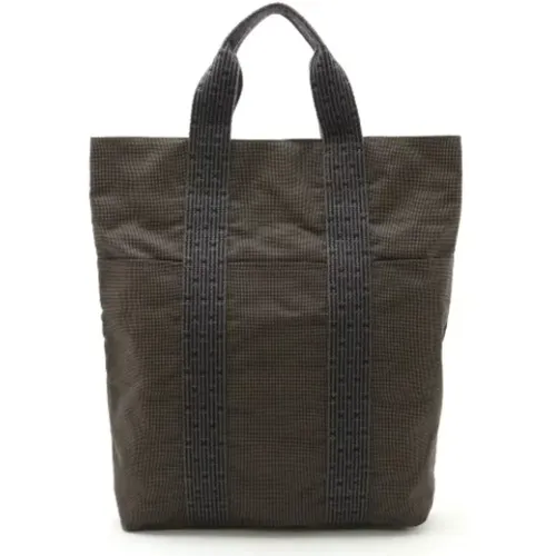 Pre-owned Canvas totes , female, Sizes: ONE SIZE - Hermès Vintage - Modalova