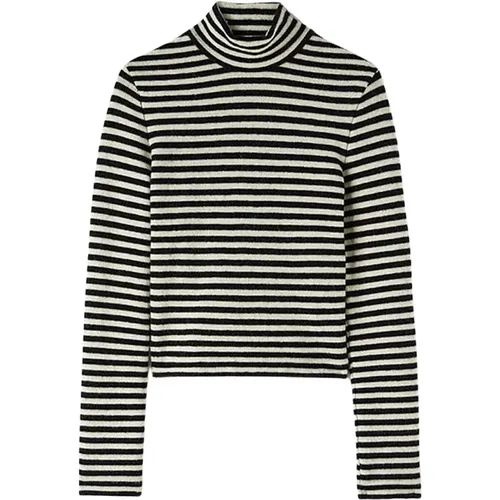 Striped T-Shirt , female, Sizes: L, S - Jil Sander - Modalova