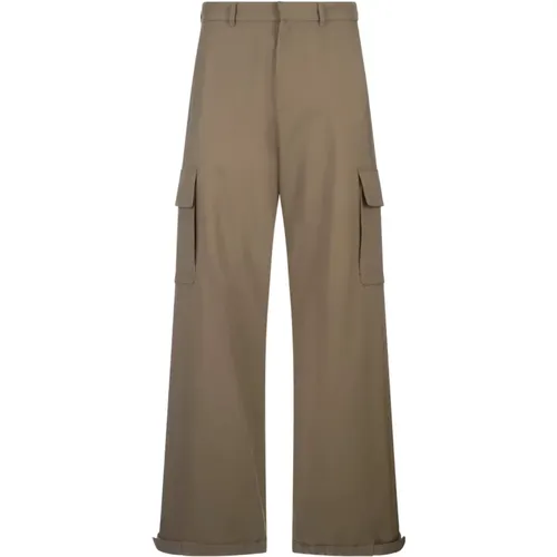 Cargo Trousers , male, Sizes: S - Off White - Modalova