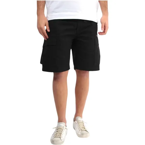 Cargo Bermuda Shorts , Herren, Größe: S - Afterlabel - Modalova