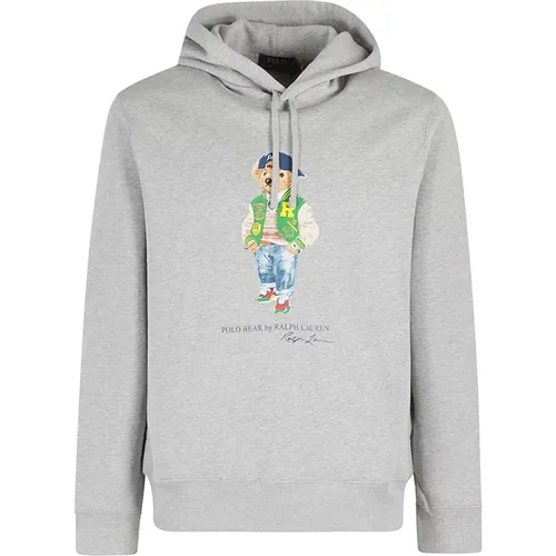 Bear Hoodie Sweatshirt , male, Sizes: L - Ralph Lauren - Modalova