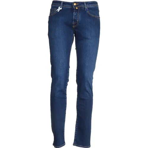 Denim Jeans for Men Aw23 , male, Sizes: W35, W34, W31, W32, W33, W36 - Jacob Cohën - Modalova