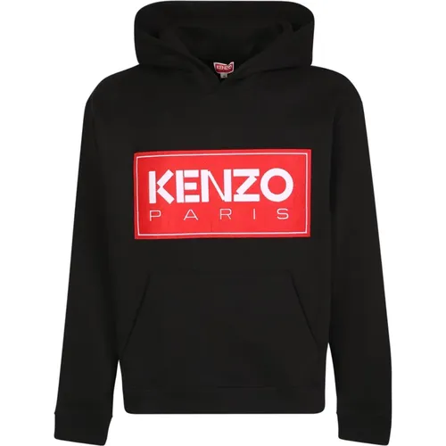 Iconic Logo Hooded Sweatshirt , male, Sizes: S - Kenzo - Modalova