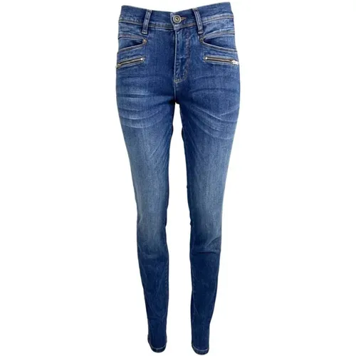 Slim Fit Jeans , female, Sizes: S - 2-Biz - Modalova