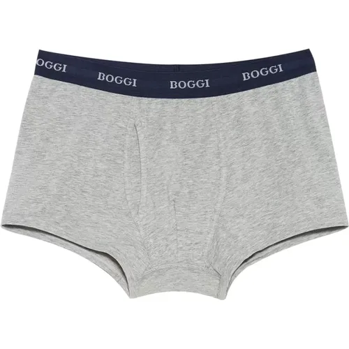 Stretch-Baumwoll-Jersey-Boxershorts - Boggi Milano - Modalova