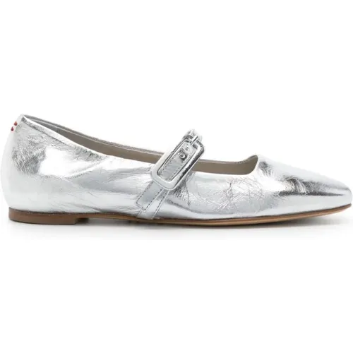 Metallic Ballerinas , Damen, Größe: 36 EU - Halmanera - Modalova