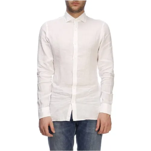 Upgrade Your Casual Wardrobe with this High-Quality Shirt , male, Sizes: XS - Z Zegna - Modalova