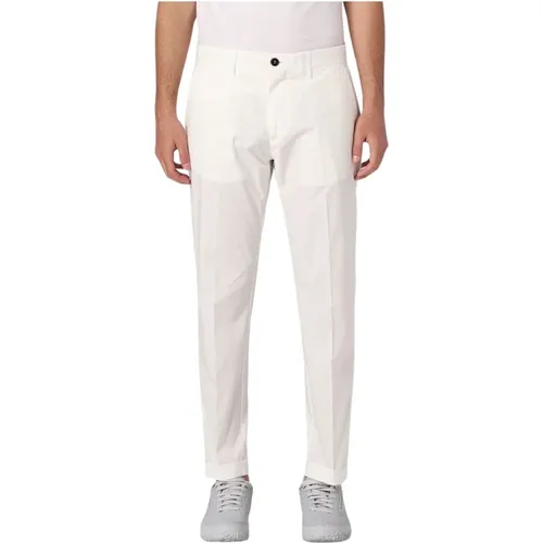 Contemporary Cropped Trousers , male, Sizes: L - Liu Jo - Modalova