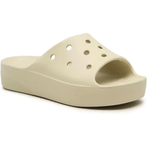 Sliders , Damen, Größe: 42 EU - Crocs - Modalova