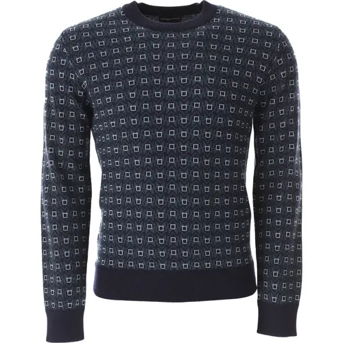 Stylish Sweaters for Men , male, Sizes: L, XL - Emporio Armani - Modalova