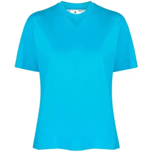 Woms Diag Regular TEE colour: , male, Sizes: XS, S - Off White - Modalova