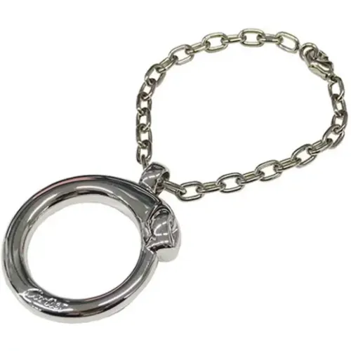 Pre-owned Silver key-holders , unisex, Sizes: ONE SIZE - Cartier Vintage - Modalova