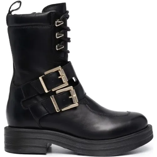 Schnürstiefel , Damen, Größe: 38 EU - Love Moschino - Modalova