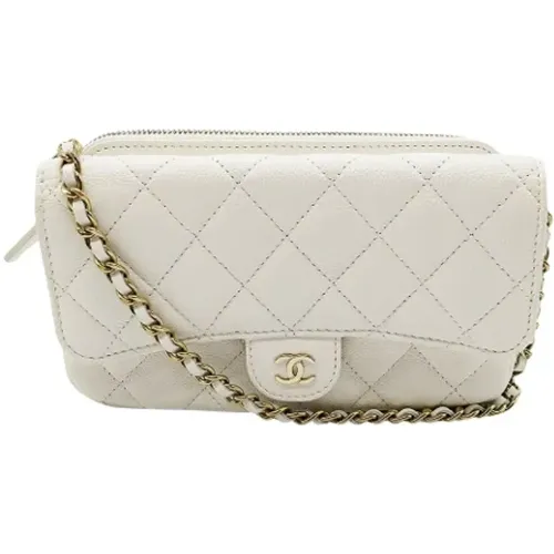 Pre-owned Leather chanel-bags , female, Sizes: ONE SIZE - Chanel Vintage - Modalova