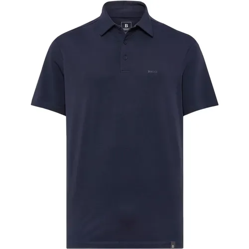 Polo Shirt Aus Stretch-Supima-Baumwolle, Regular , Herren, Größe: L - Boggi Milano - Modalova