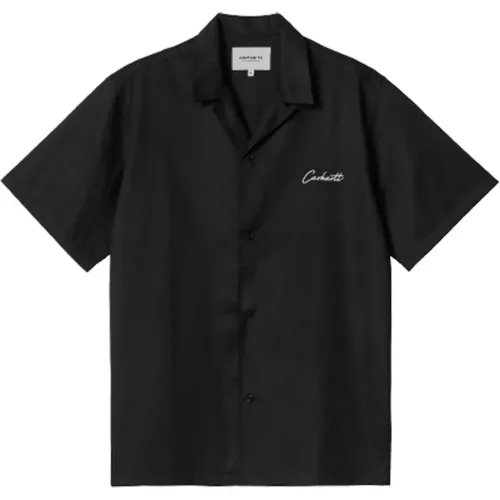 Delray Shirt in /Wax , male, Sizes: L, M, S - Carhartt WIP - Modalova