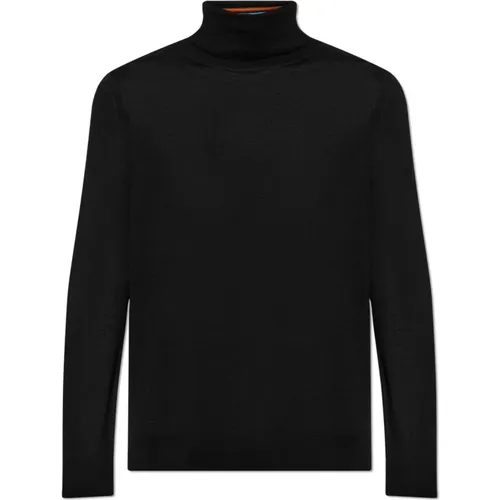 Woll Rollkragenpullover , Herren, Größe: L - Paul Smith - Modalova