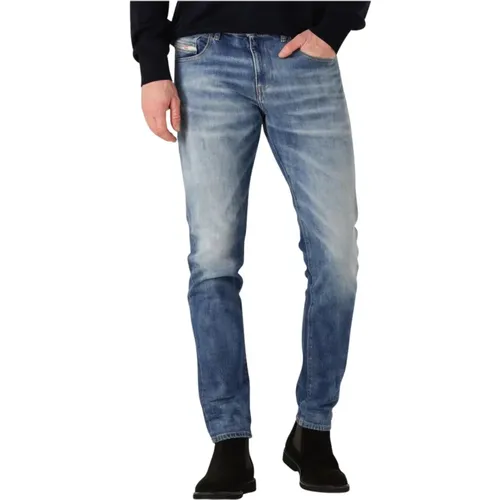 D-Strukt Slim Fit Jeans , Herren, Größe: W31 L32 - Diesel - Modalova