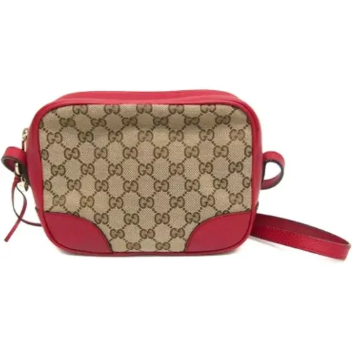 Pre-owned Canvas gucci-bags , female, Sizes: ONE SIZE - Gucci Vintage - Modalova