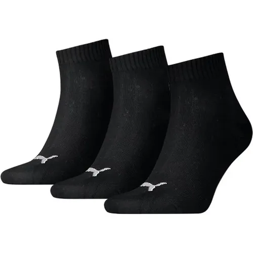 Viertel Plain Socken , unisex, Größe: M - Puma - Modalova