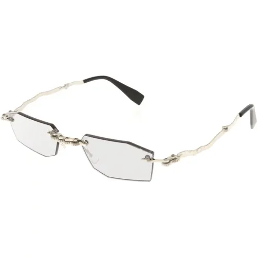 Stylish Unisex Sunglasses H40 , unisex, Sizes: 52 MM - Kuboraum - Modalova
