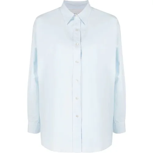 Bci cotton popline shirt , female, Sizes: M, XL, L - Forte Forte - Modalova